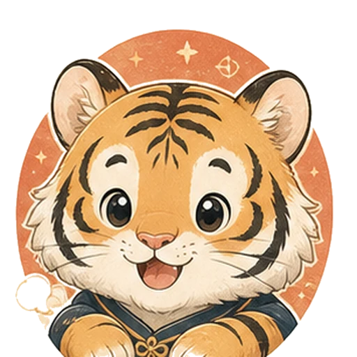 Tiger Korean zodiac animal